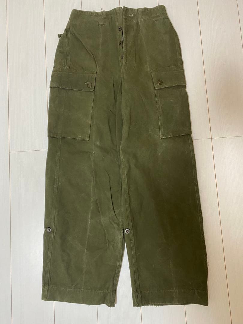 オランダ軍50s ダブルフェイスカーゴパンツ