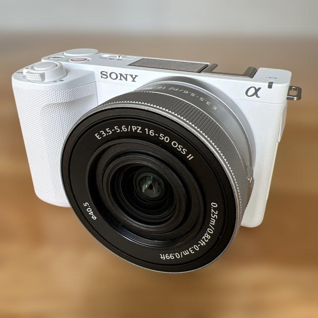 SONY VLOGCAM ZV-E10 II ズームレンズキット（ホワイト）