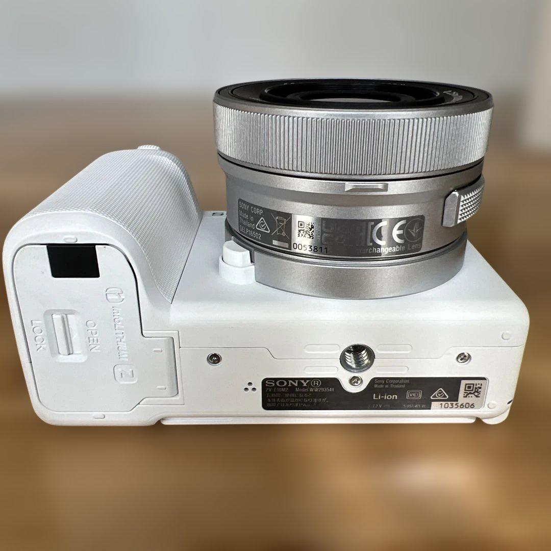 SONY VLOGCAM ZV-E10 II ズームレンズキット（ホワイト）