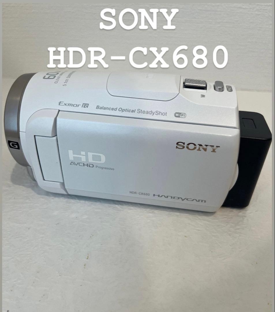 SONY HDR-CX680 ビデオカメラ+バッテリー2個