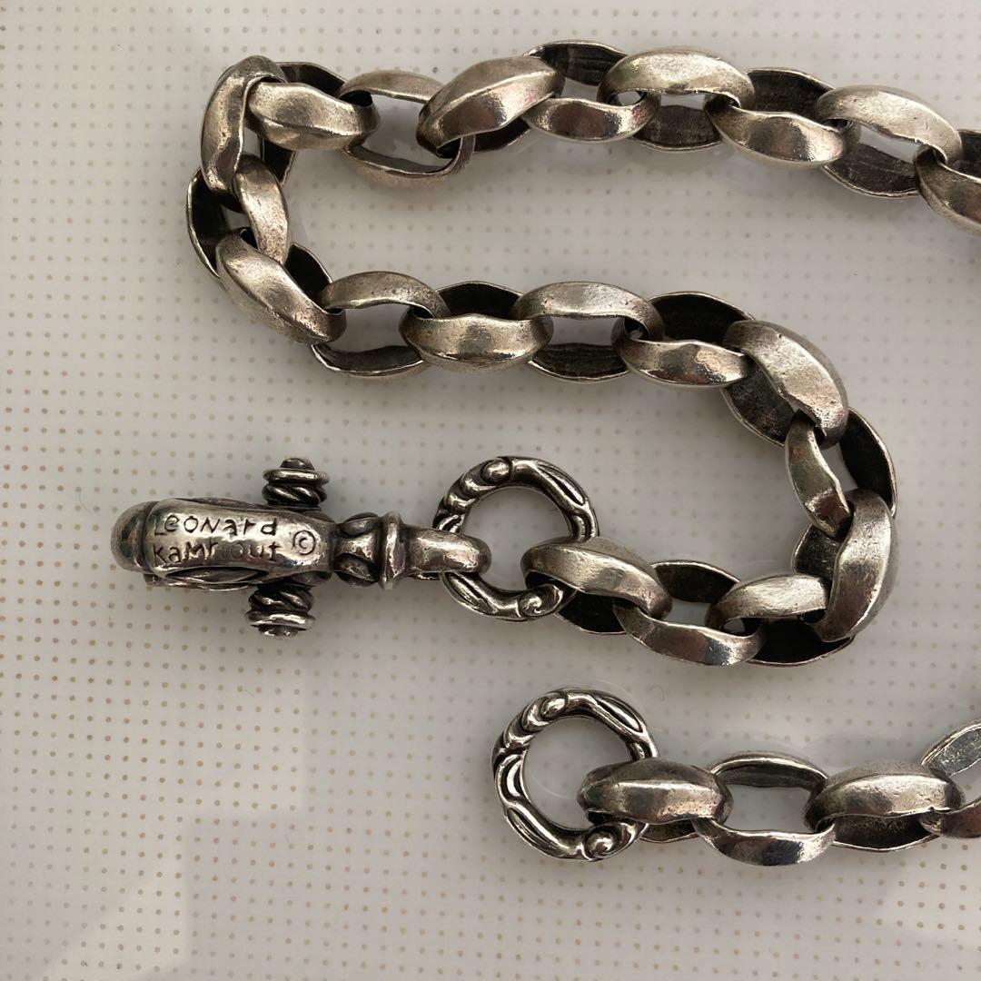 限定価格 レナードカムホート タイプ ウォレットチェーン シルバー925