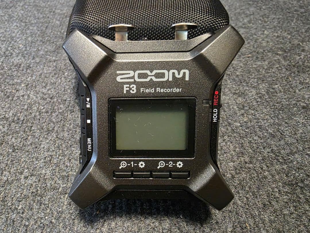 ZOOM F3 フィールドレコーダー ケース付き