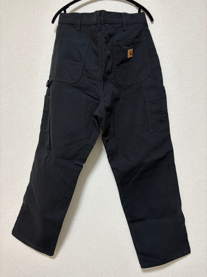 カーハート　ペインターパンツ　黒　ダック生地