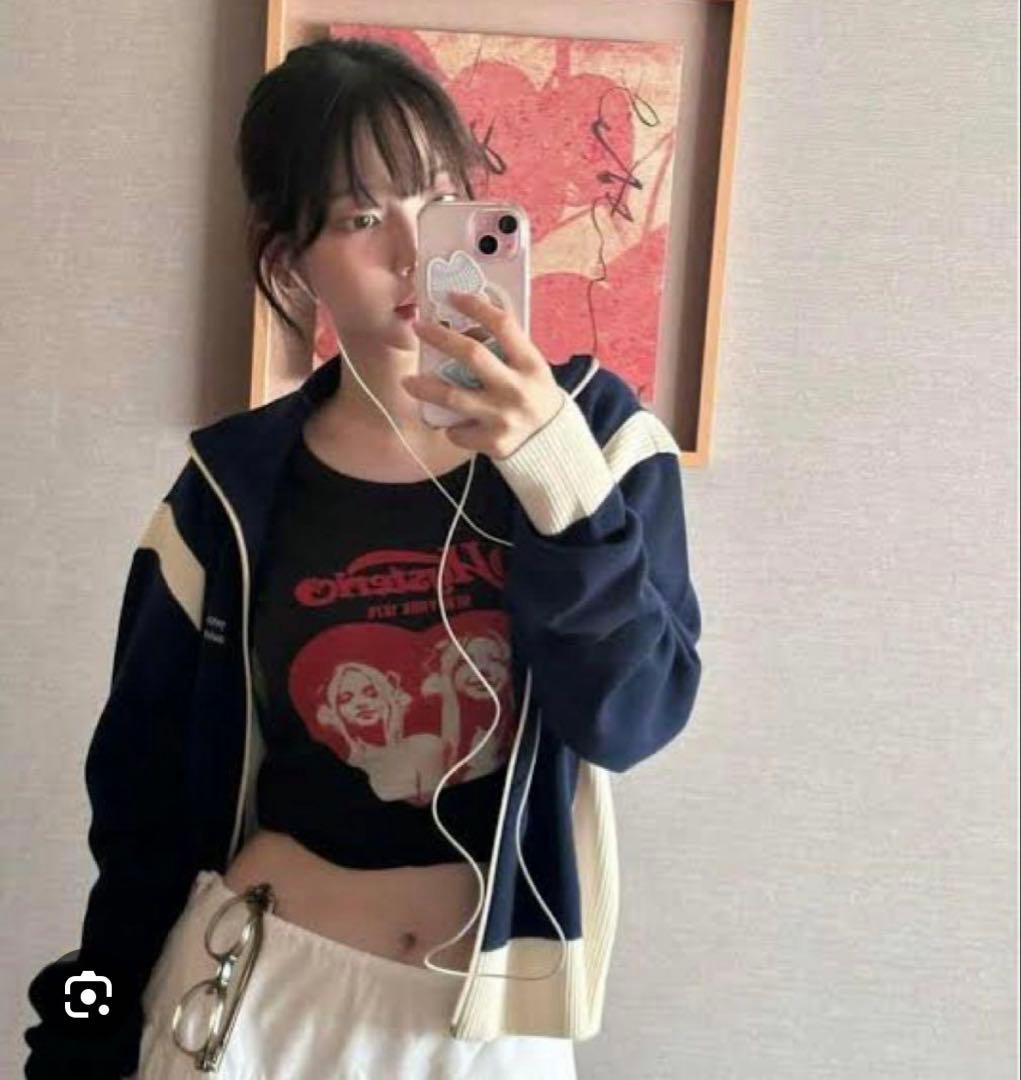 HYSTERIC HEART チビTシャツ aespaカリナ着用