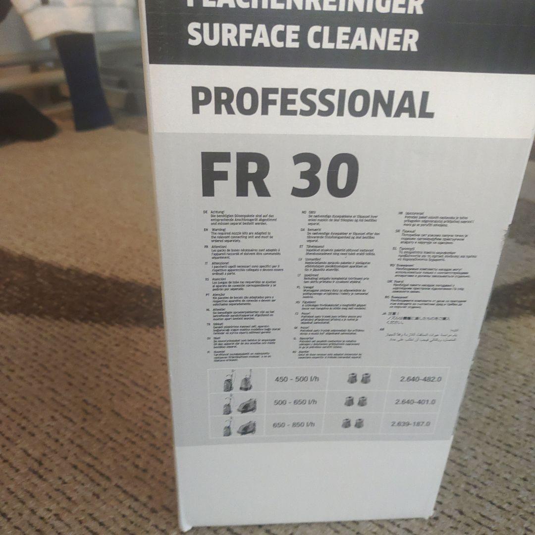 新品【高圧洗浄】ケルヒャー サーフィスクリーナーFR30 EASY!LOCK