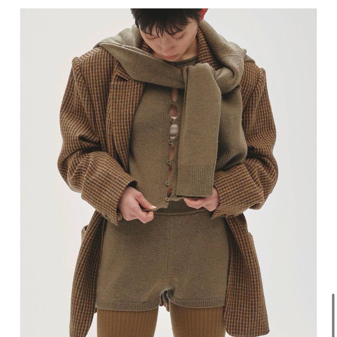 【完売】TODAYFUL Cashmere Knit Bloomer オリーブ