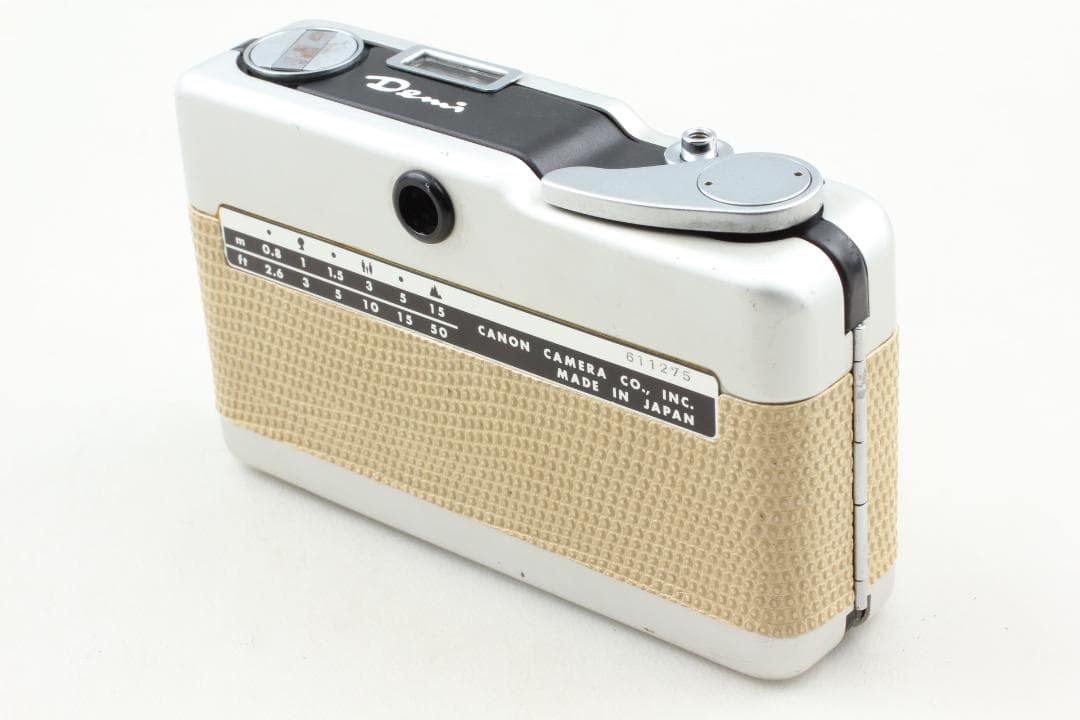 【整備済　並品】ベージュ Canon Demi 露出計不良 #1363