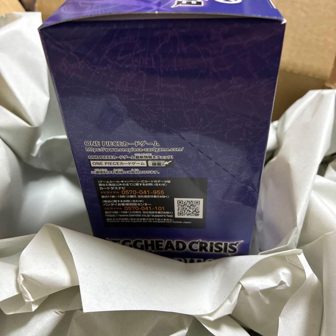 ワンピースカード　エッグヘッドクライシス　ボックス