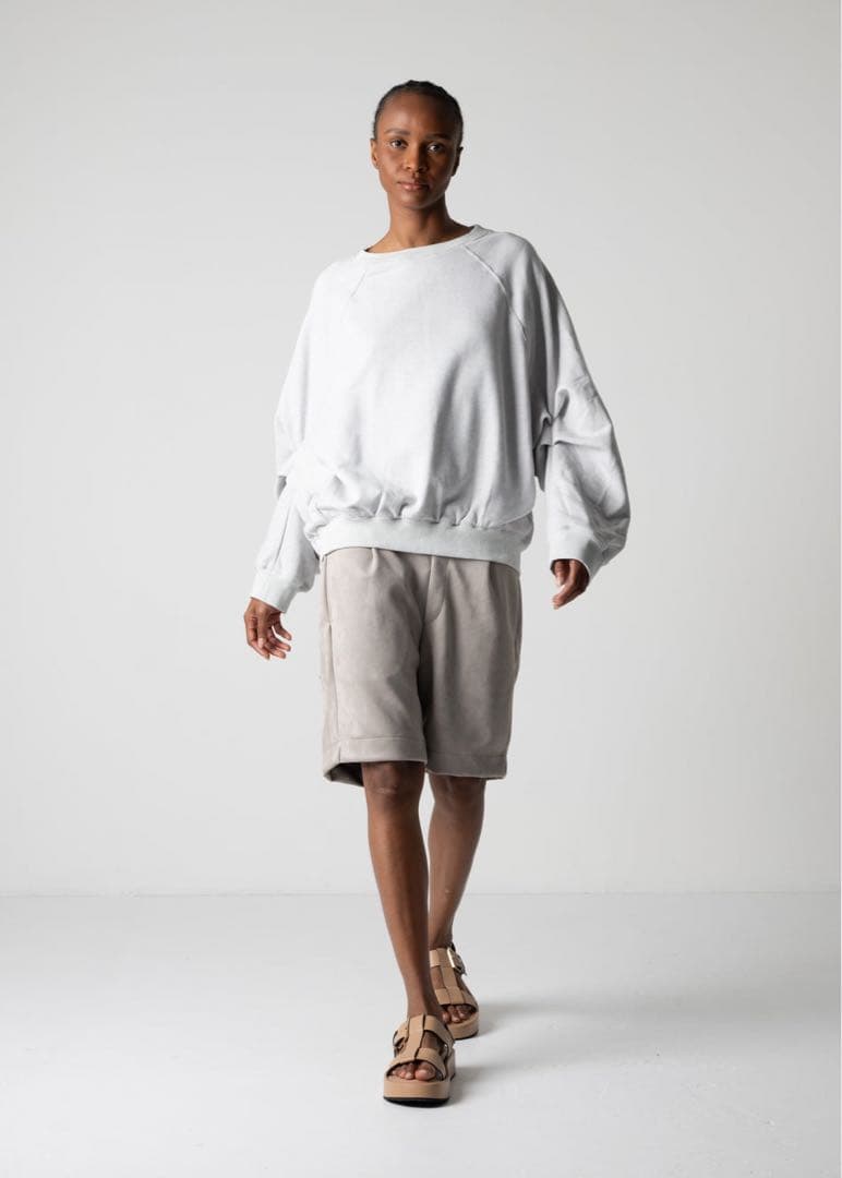 トップス cogthebigsmoke LEILA WIDECUFF SWEATSHIRT