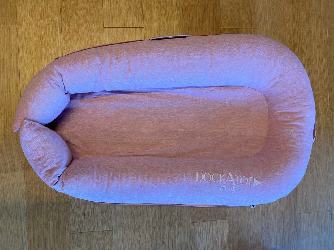 ドッカトット0〜8ヶ月ジンジャーシャンブレー➕スワドルアップオーガニックS