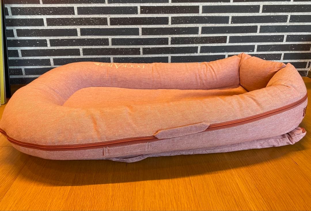 ドッカトット0〜8ヶ月ジンジャーシャンブレー➕スワドルアップオーガニックS