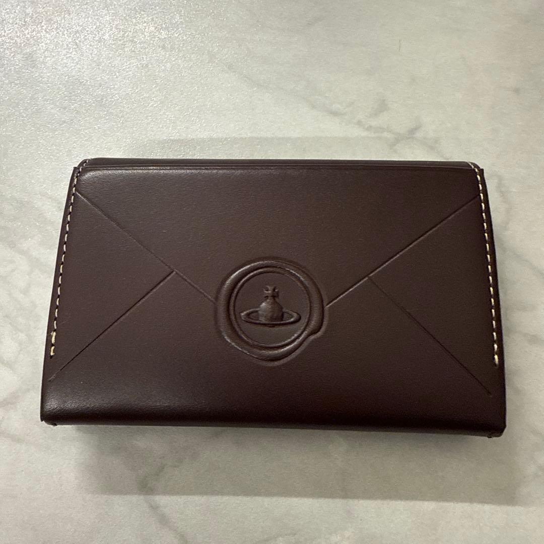 Vivienne Westwood 名刺入れ ブラウンレザー