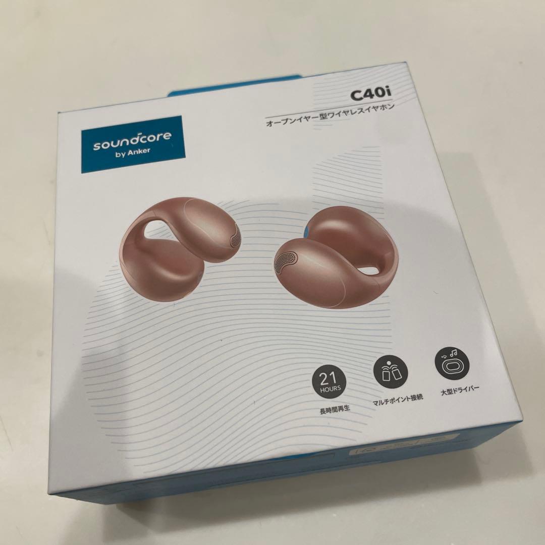 新品　未使用　soundcore C40i ワイヤレスイヤホン ローズゴールド