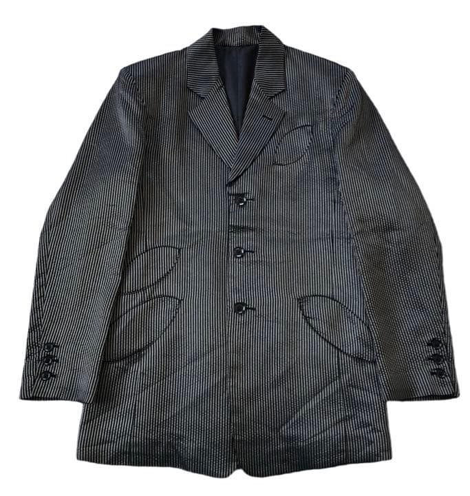 希少Fotus フェトウス　スーツ　セットアップ　 シルバー　サイバー Y2K