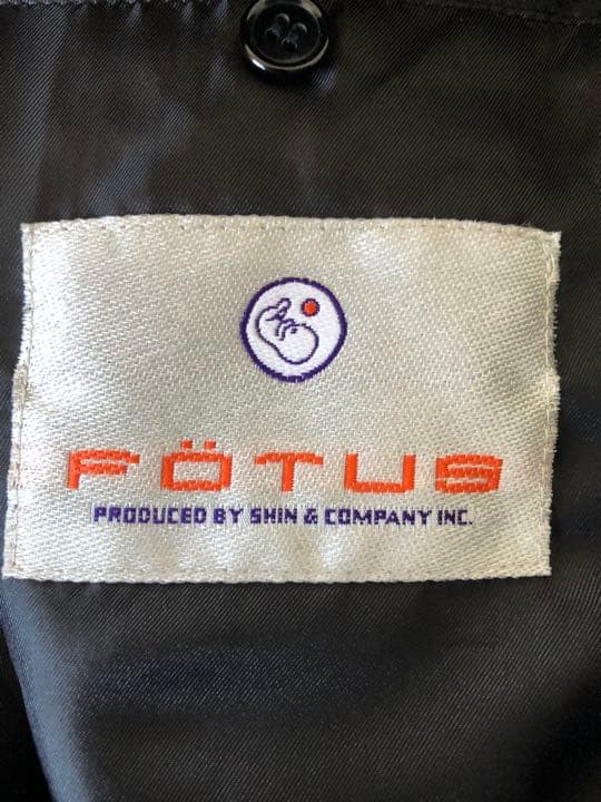 希少Fotus フェトウス　スーツ　セットアップ　 シルバー　サイバー Y2K