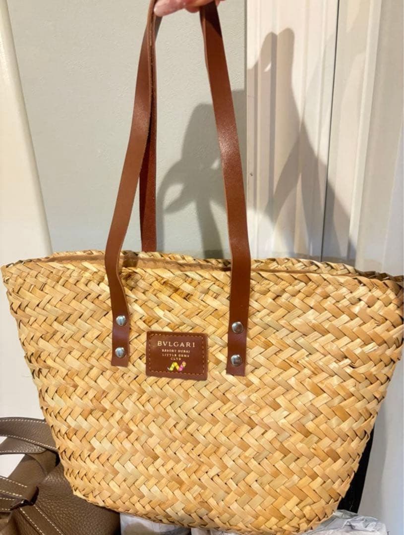 【希少品】BVLGARI かごバック　ホテル&リゾート　ドバイ限定品