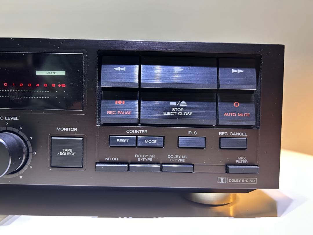 ジャンク不動　A&D GX-Z7000 カセットデッキ