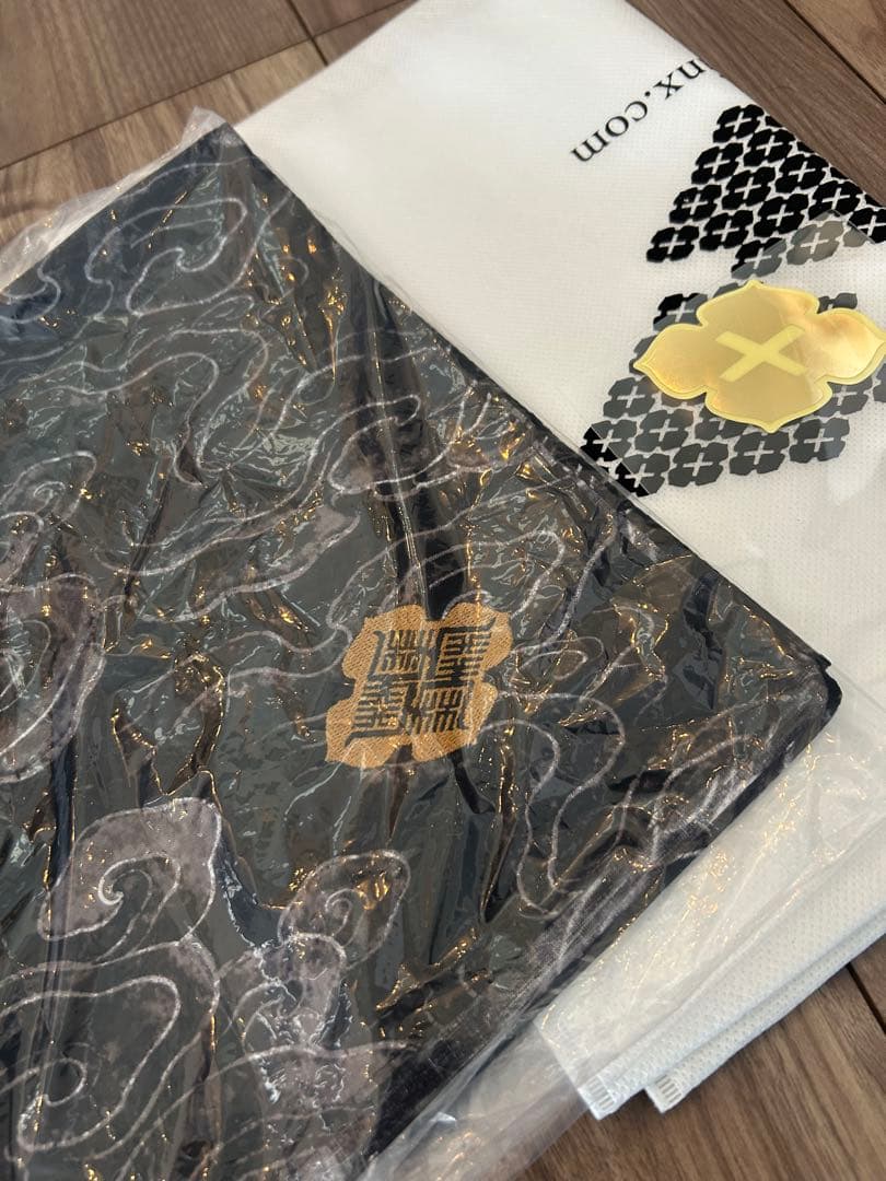 GAKKIN JACQUARD LOTUS LEAVES STOLE 新品