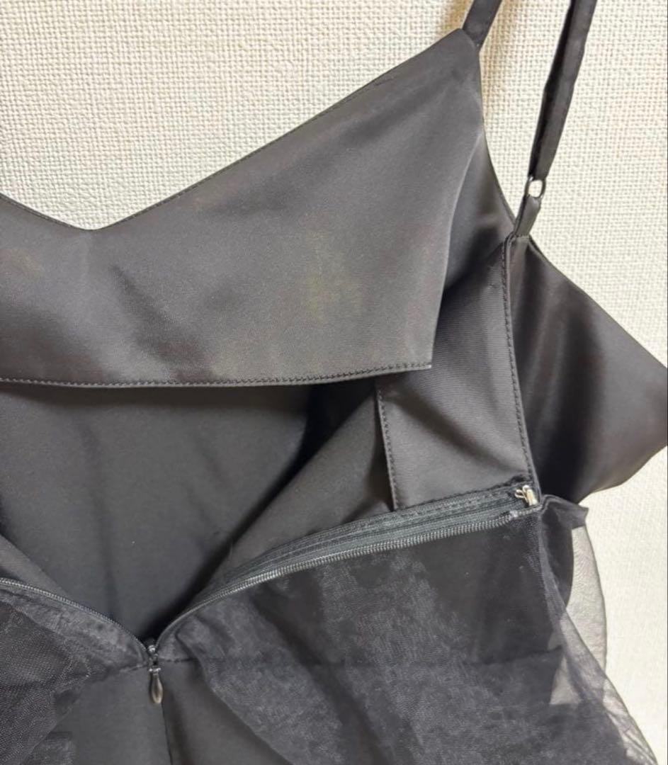 ラグナムーン LADYチュールドッキングコンビネゾン ブラック L