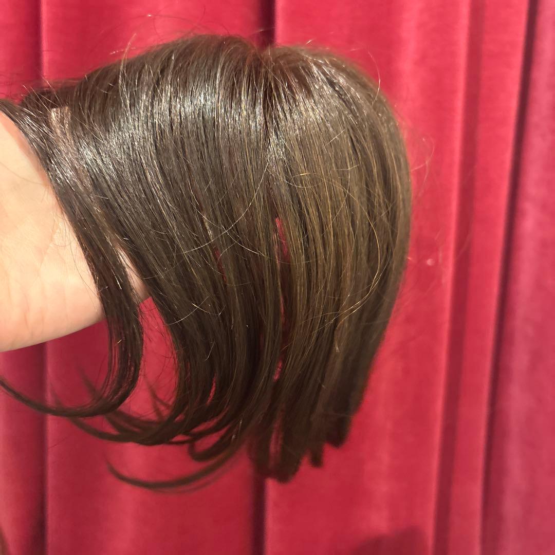 ウィッグYUKI カツラ 人毛40%本物