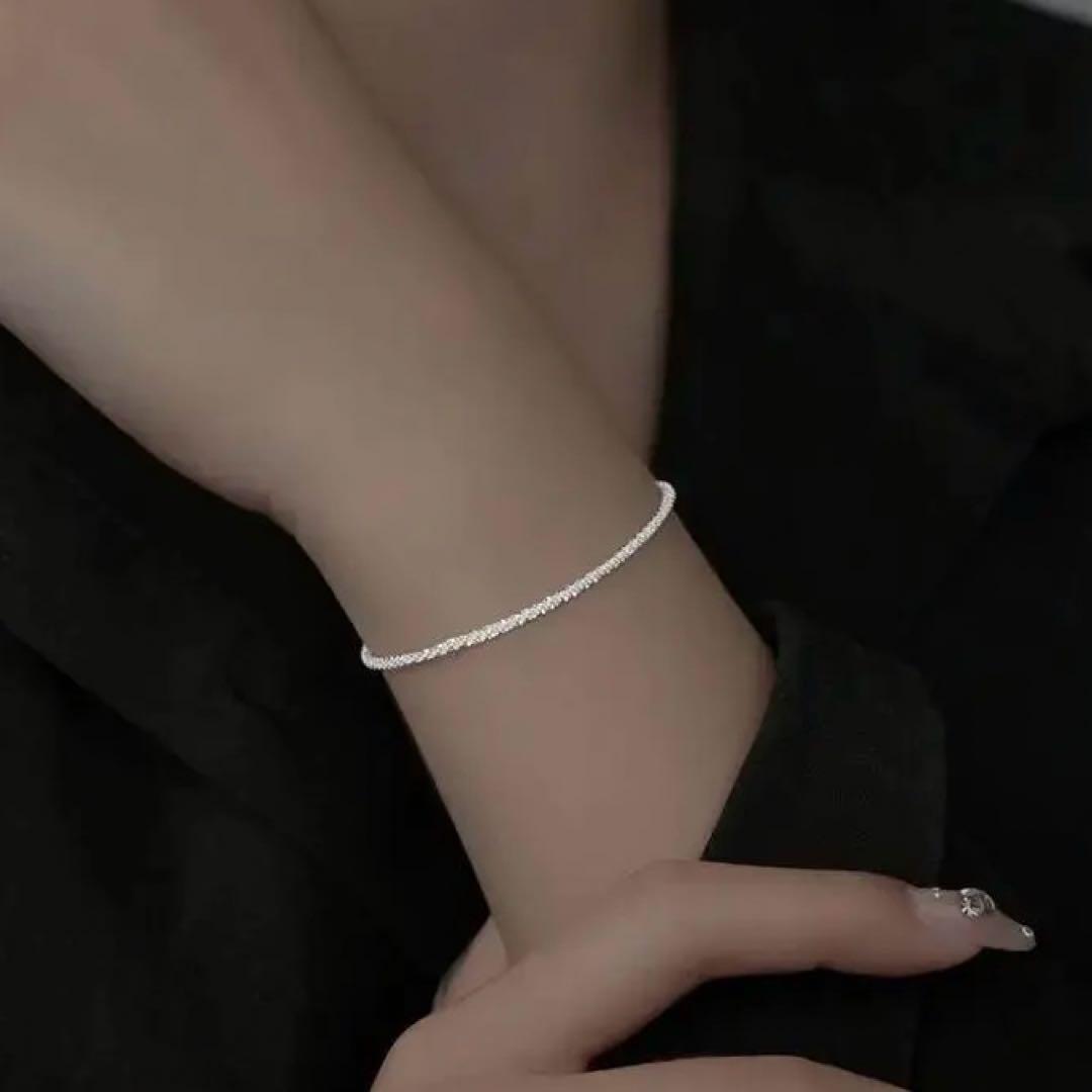 366N クリスタルチェーンネックレス 368Bブレスレットのセット