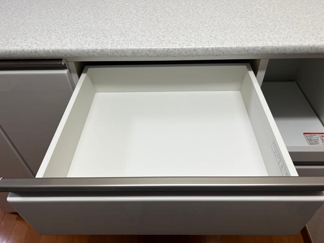 NITORI キッチンカウンターアルミナ2 幅140cm Used/美品