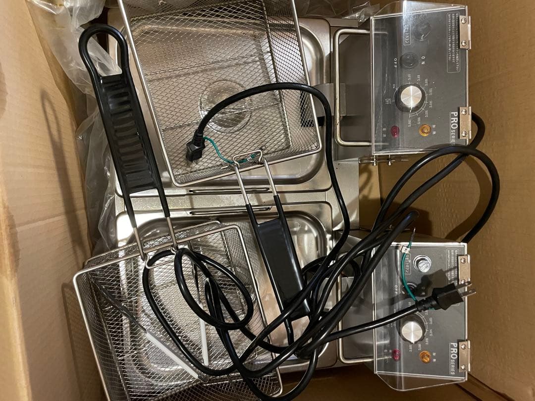 電気フライヤー　業務用　PRO-5FLWT