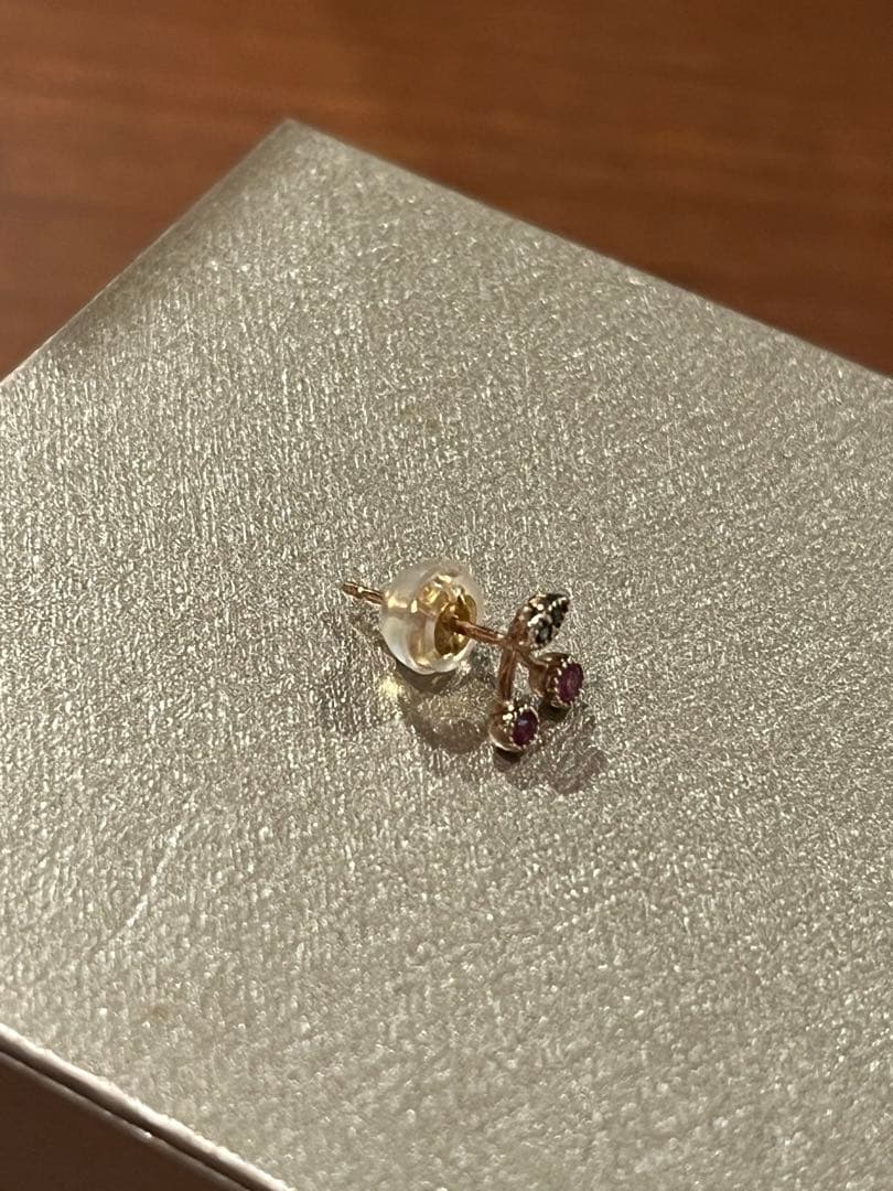 お値下げ中！Ponte Vecchio ポンテヴェキオ　ピアス　さくらんぼ