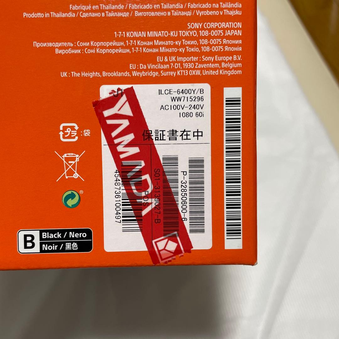 sony α6400 ダブルズームレンズキット
