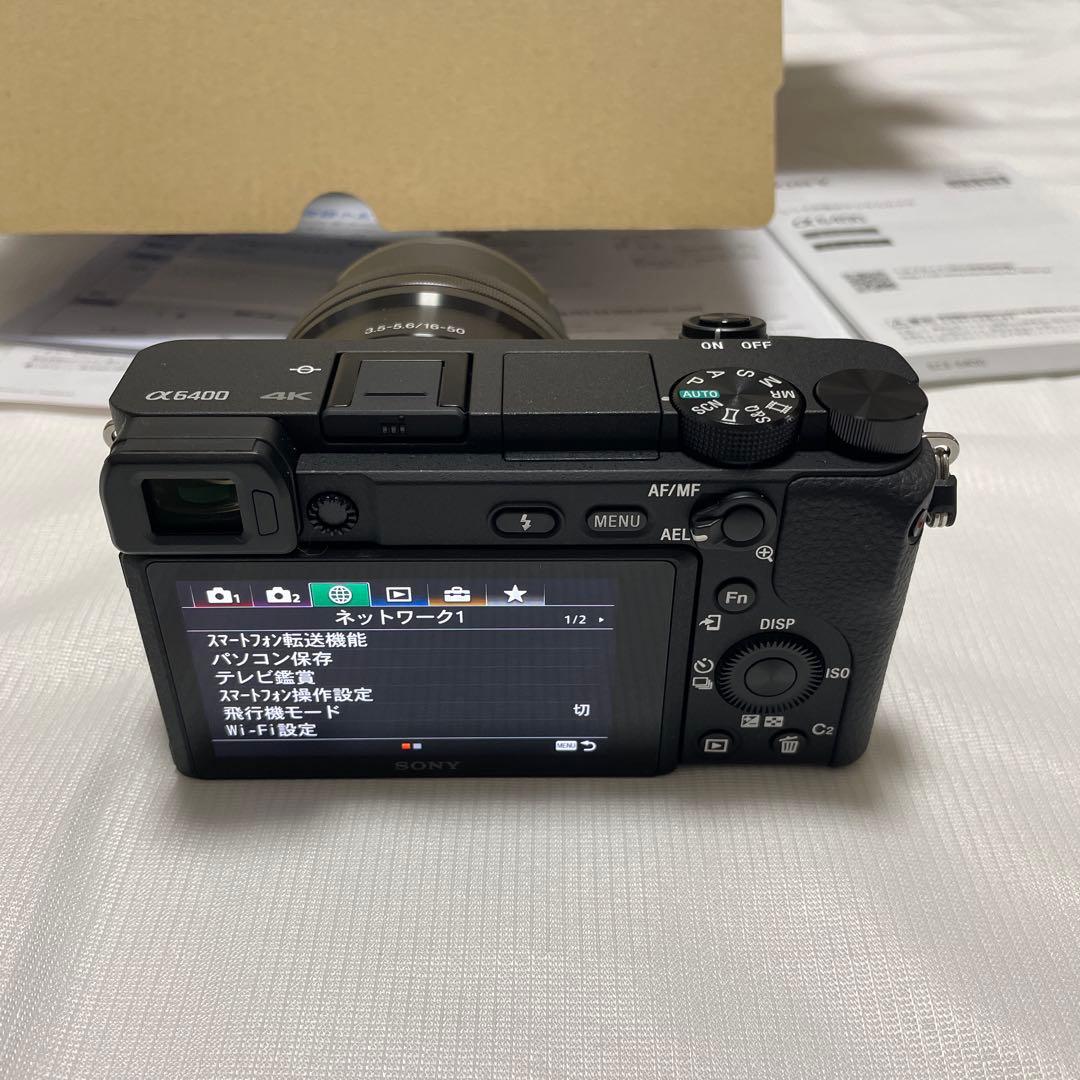 sony α6400 ダブルズームレンズキット