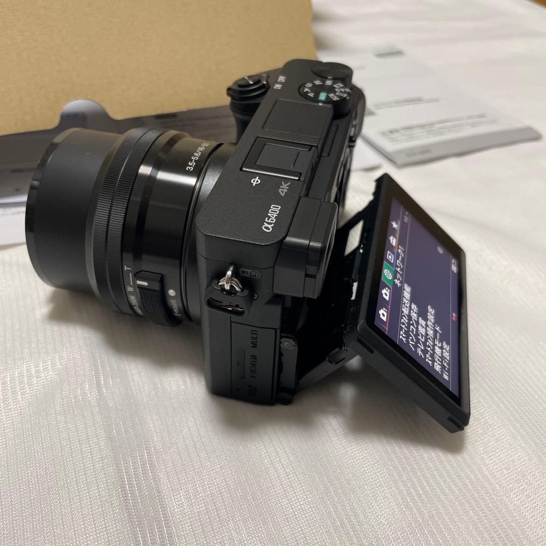 sony α6400 ダブルズームレンズキット