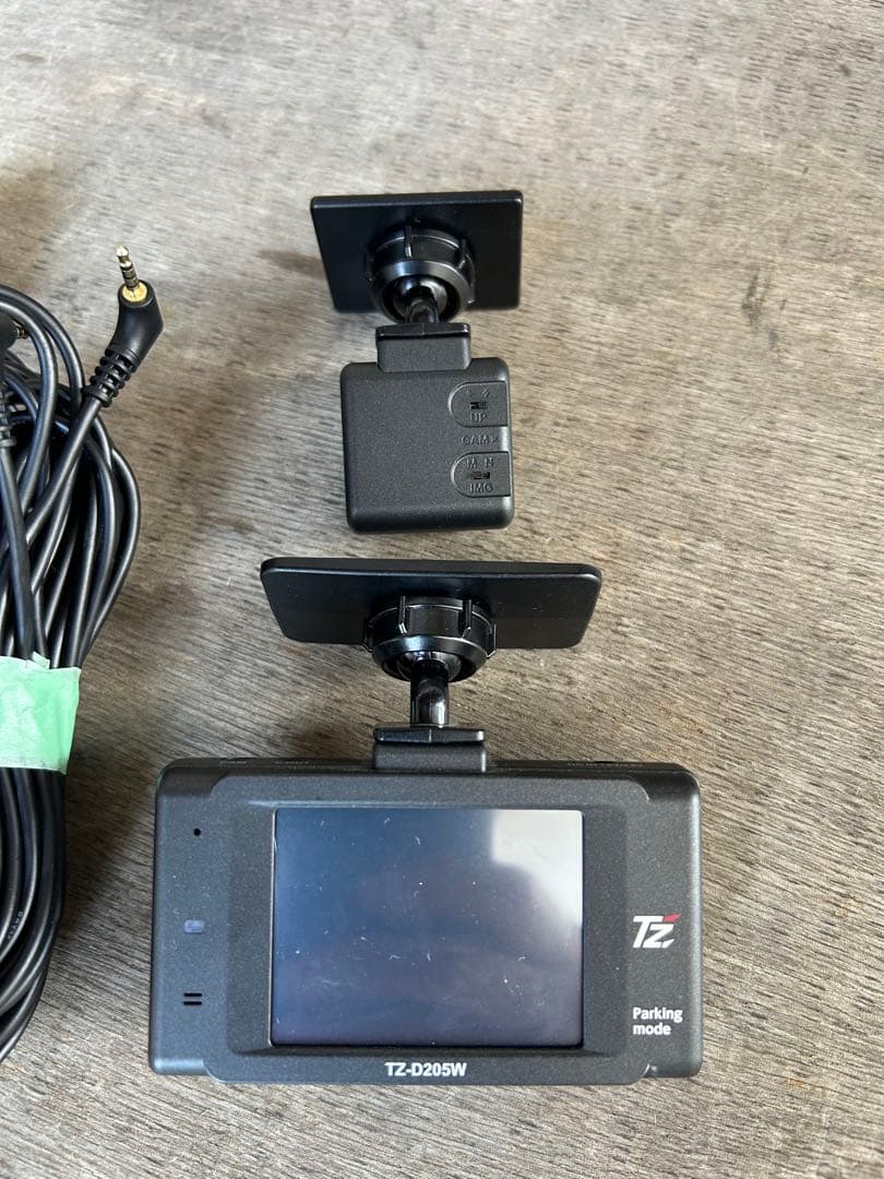 セルスター 前後ドライブレコーダー TZ-D205W