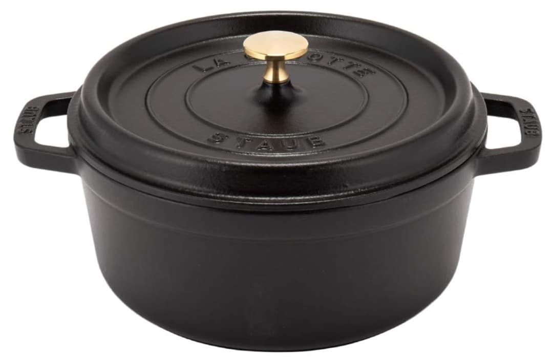 Staub ピコ・ココット ラウンド 24cm ブラック 1102425