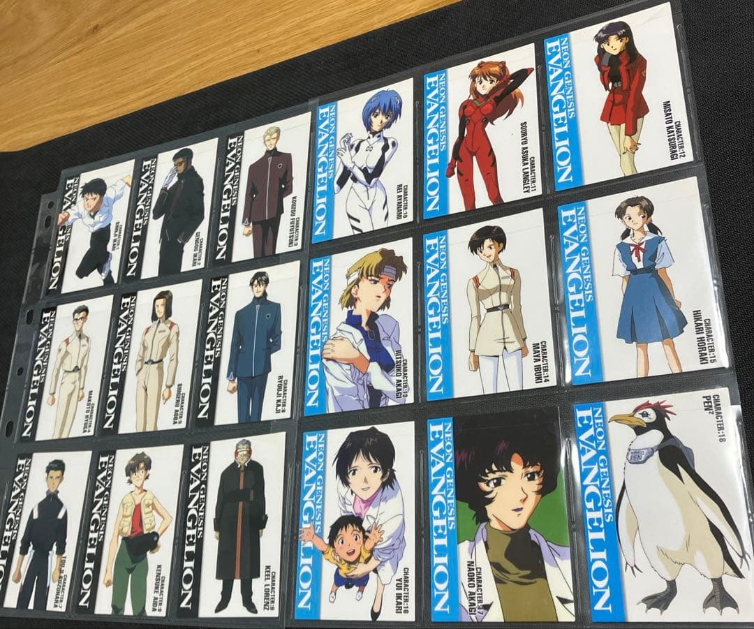 エヴァンゲリオン　カードダスマスターズ　154枚まとめ売り　1996年