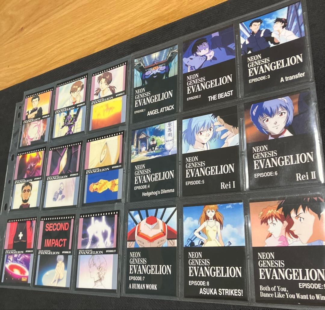 エヴァンゲリオン　カードダスマスターズ　154枚まとめ売り　1996年