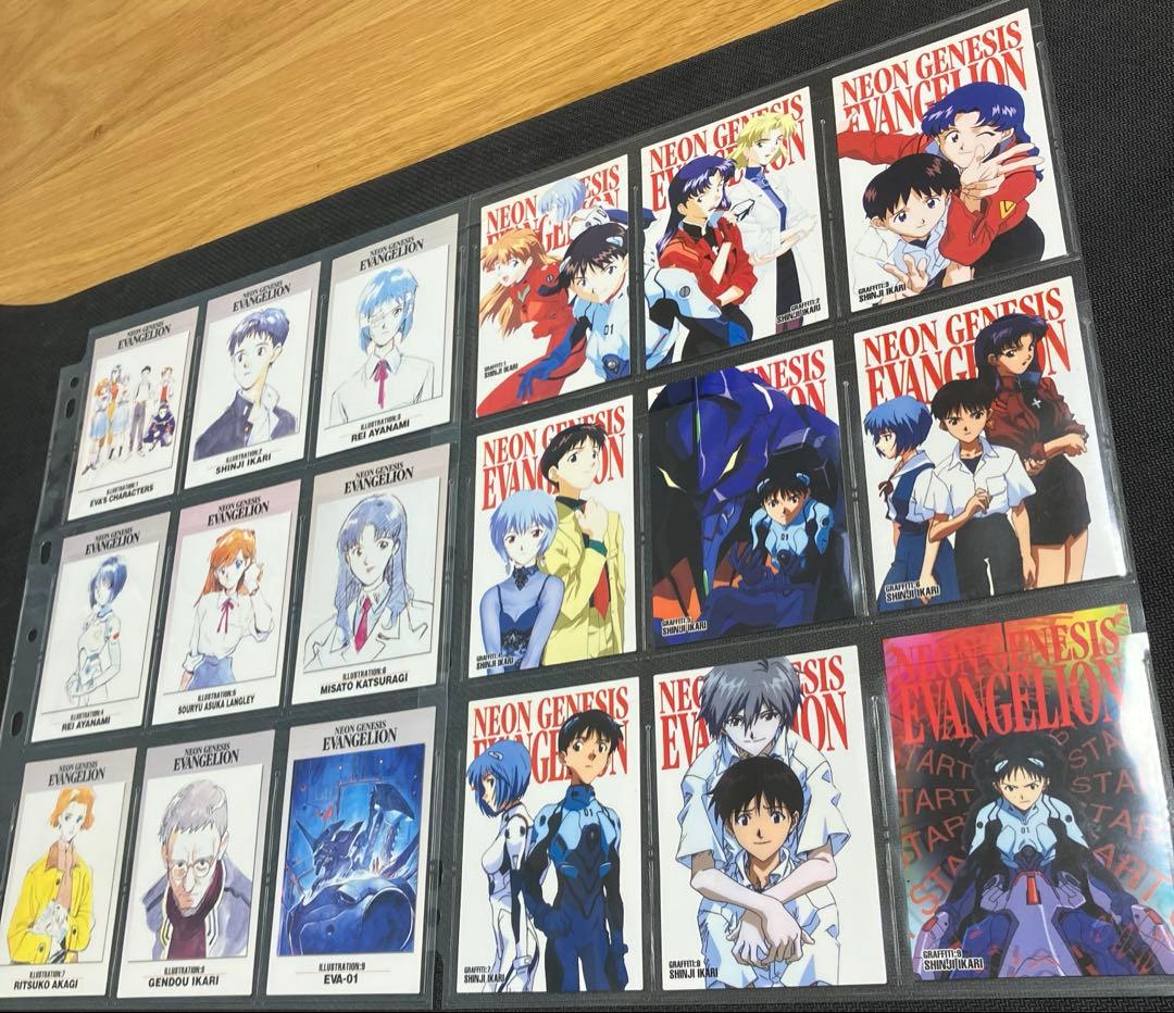 エヴァンゲリオン　カードダスマスターズ　154枚まとめ売り　1996年