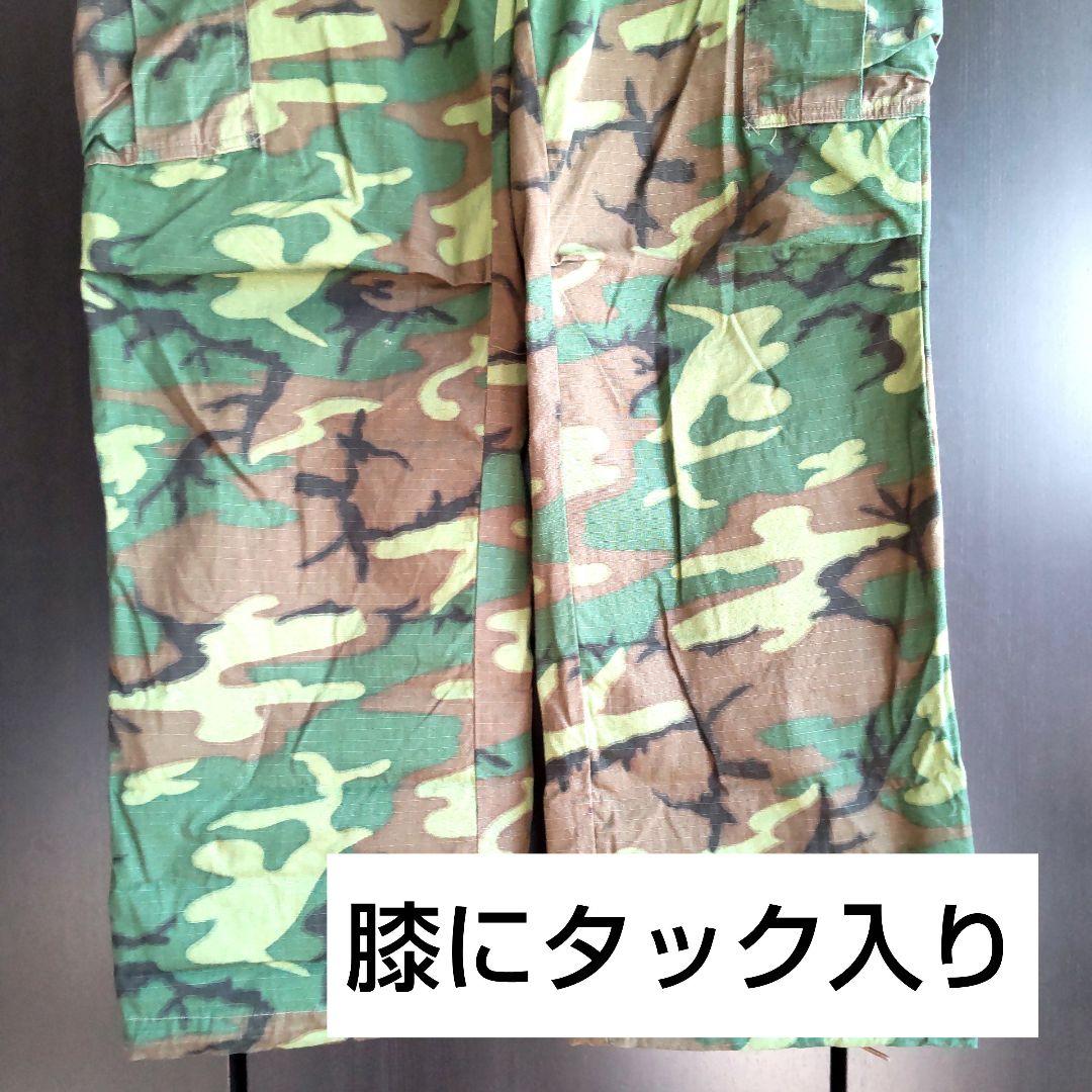 極上 実物 米軍 ジャングルファティーグパンツ グリーンリーフ68年製