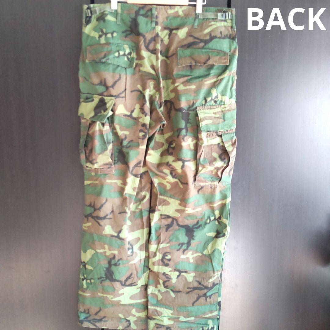 極上 実物 米軍 ジャングルファティーグパンツ グリーンリーフ68年製