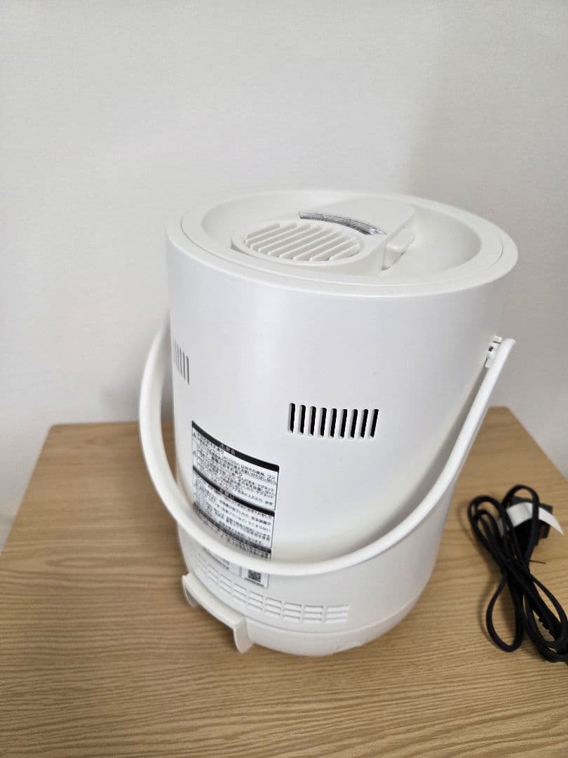 [white] YAMAZEN 置き型加湿器　スチーム式 25年10月購入