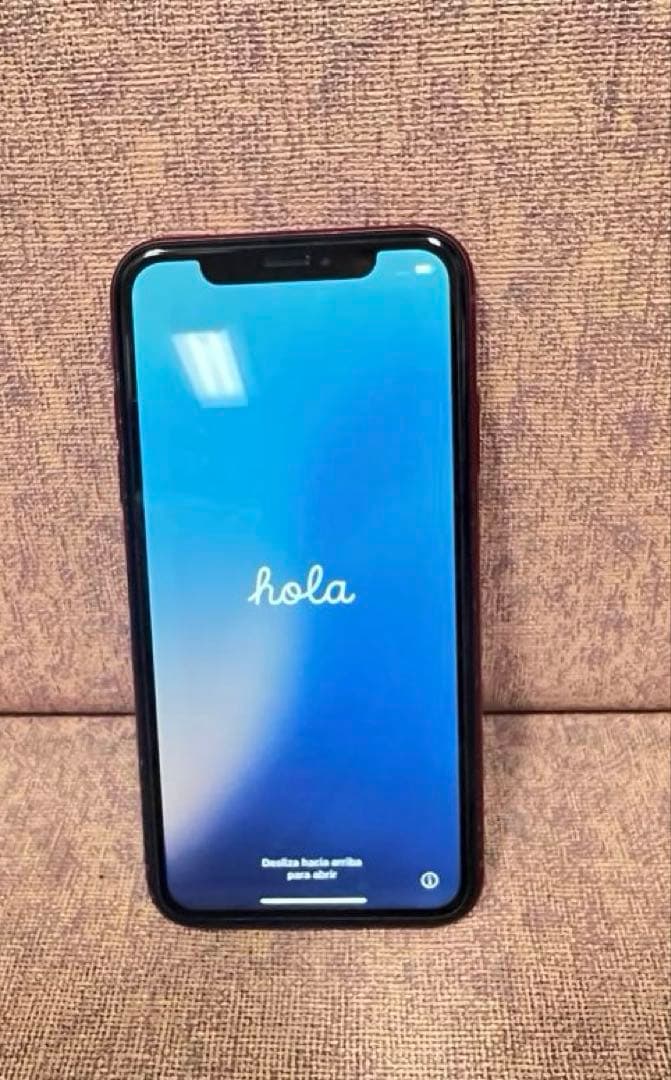 iphone XR productred（赤）256GB レザーケース付き