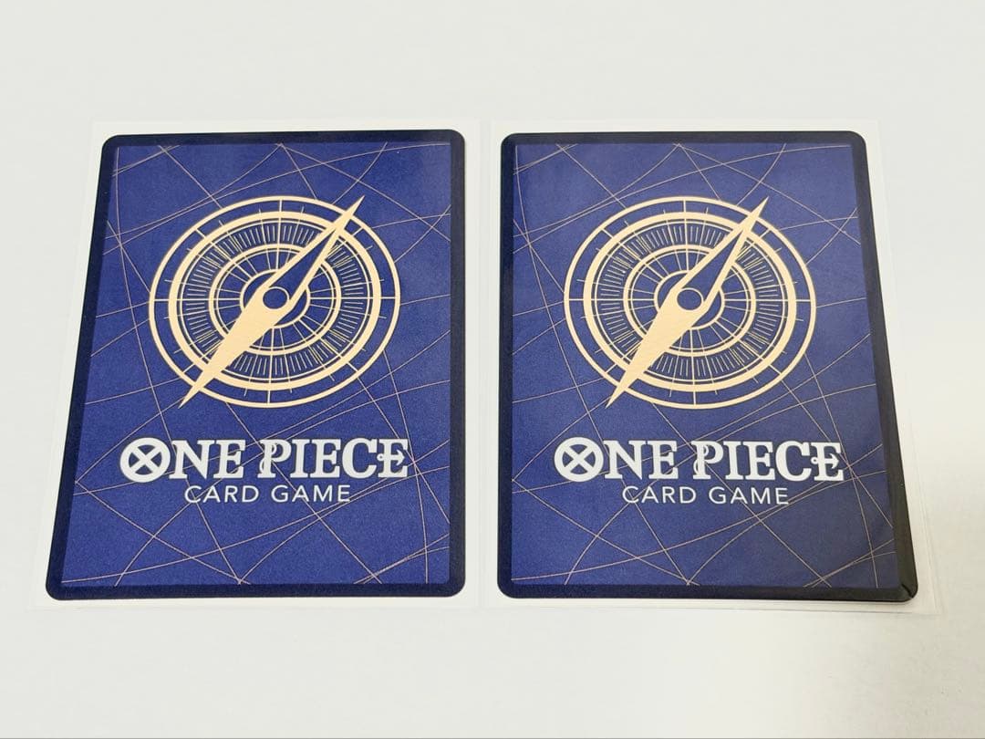 ワンピースカード ルフィ SR 2周年 ST13-015 ２枚セット