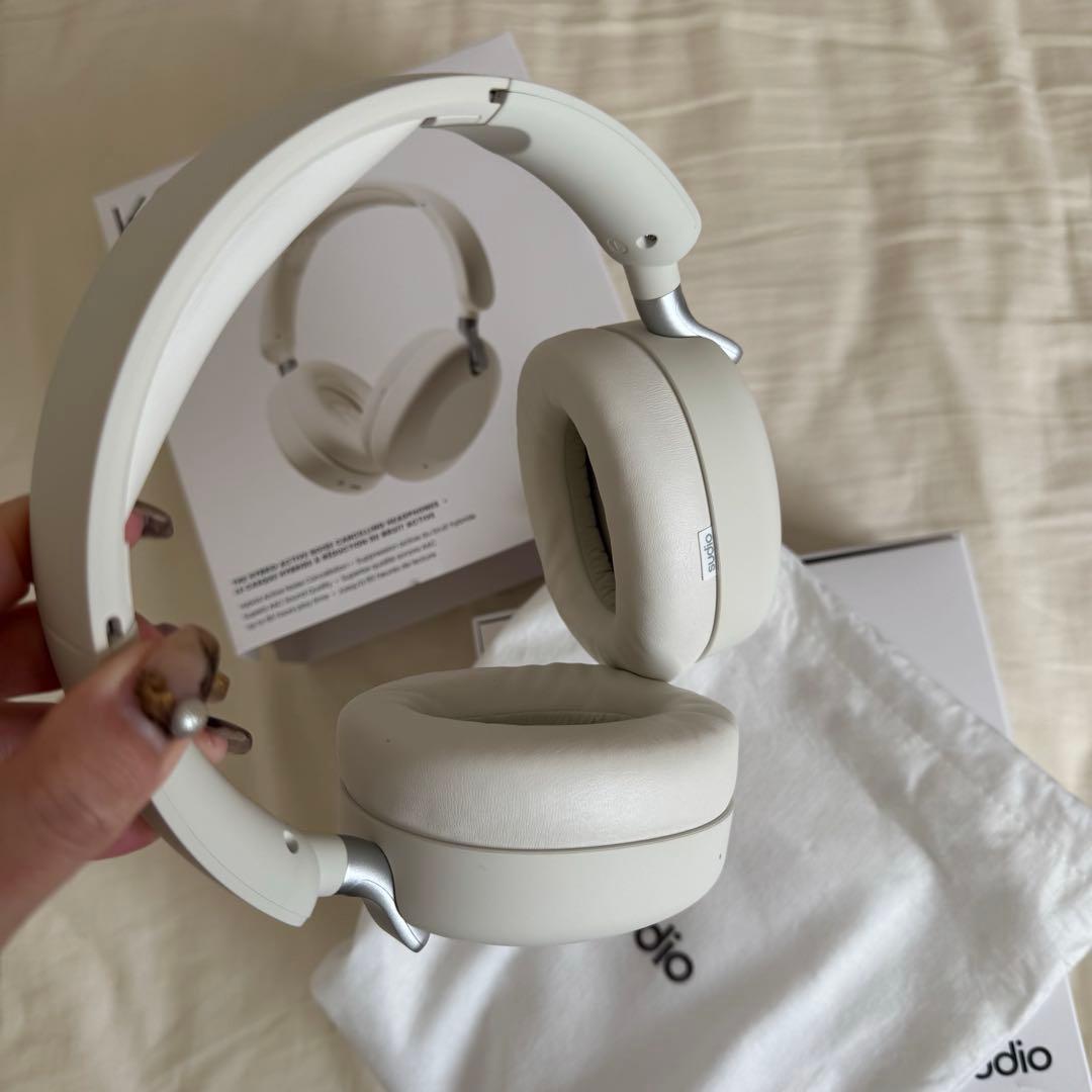 Sudio k2 Pro ワイヤレスヘッドホン ホワイト