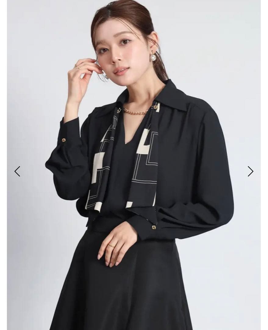 ヤマダヤ YAMADAYA 新品タグ付きFENNEL ブラウス ブラック M