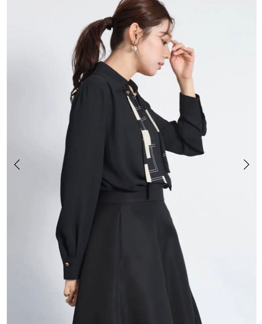 ヤマダヤ YAMADAYA 新品タグ付きFENNEL ブラウス ブラック M