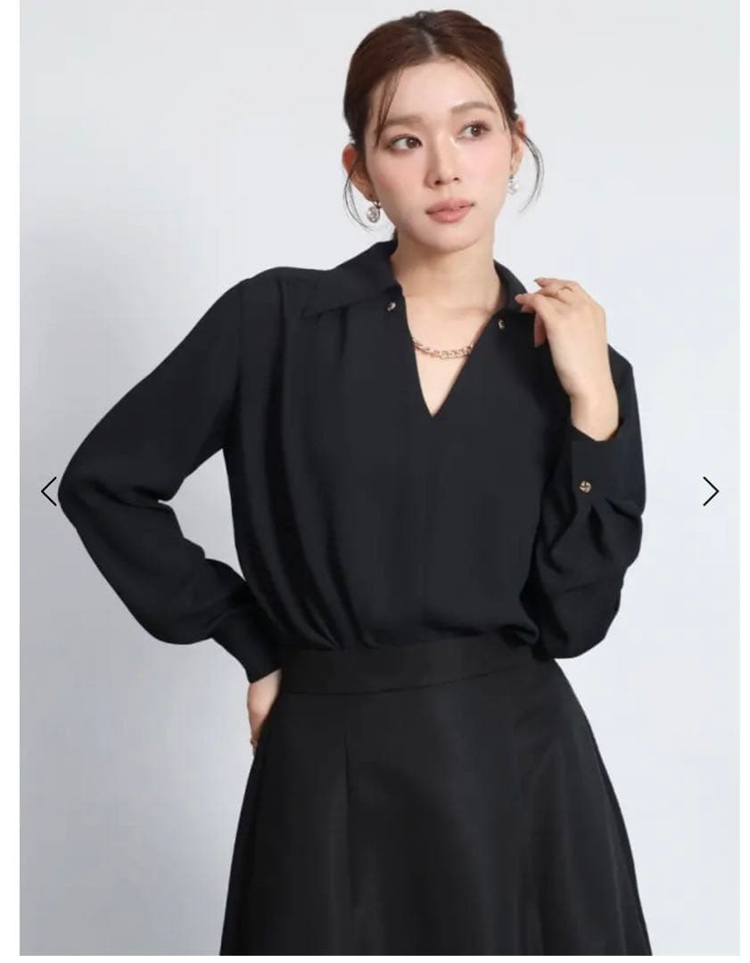 ヤマダヤ YAMADAYA 新品タグ付きFENNEL ブラウス ブラック M