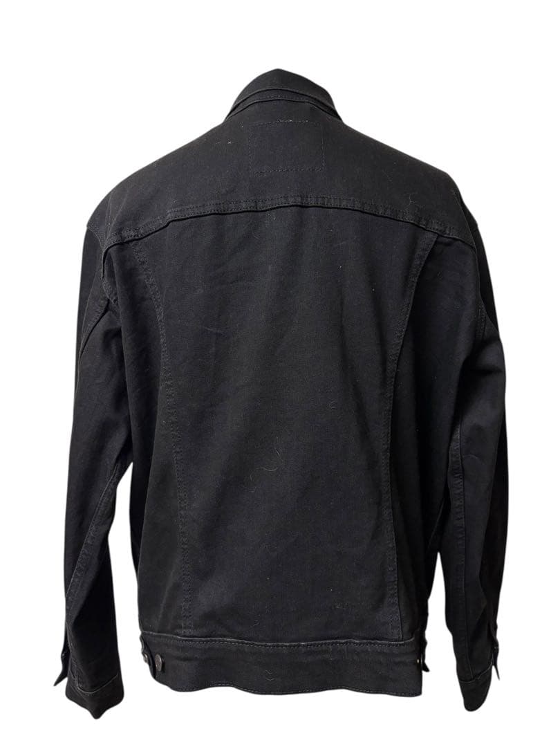 美品 Levi's PREMIUM ブラック デニム ジャケット L xpv