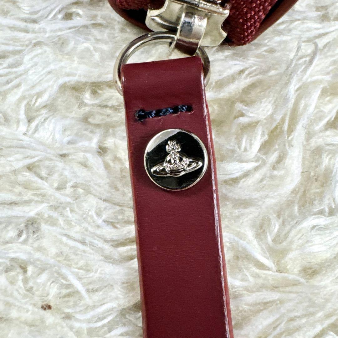 新品級✨ヴィヴィアンウエストウッド　長財布 カラーステッチ オーブ　ロゴプレート