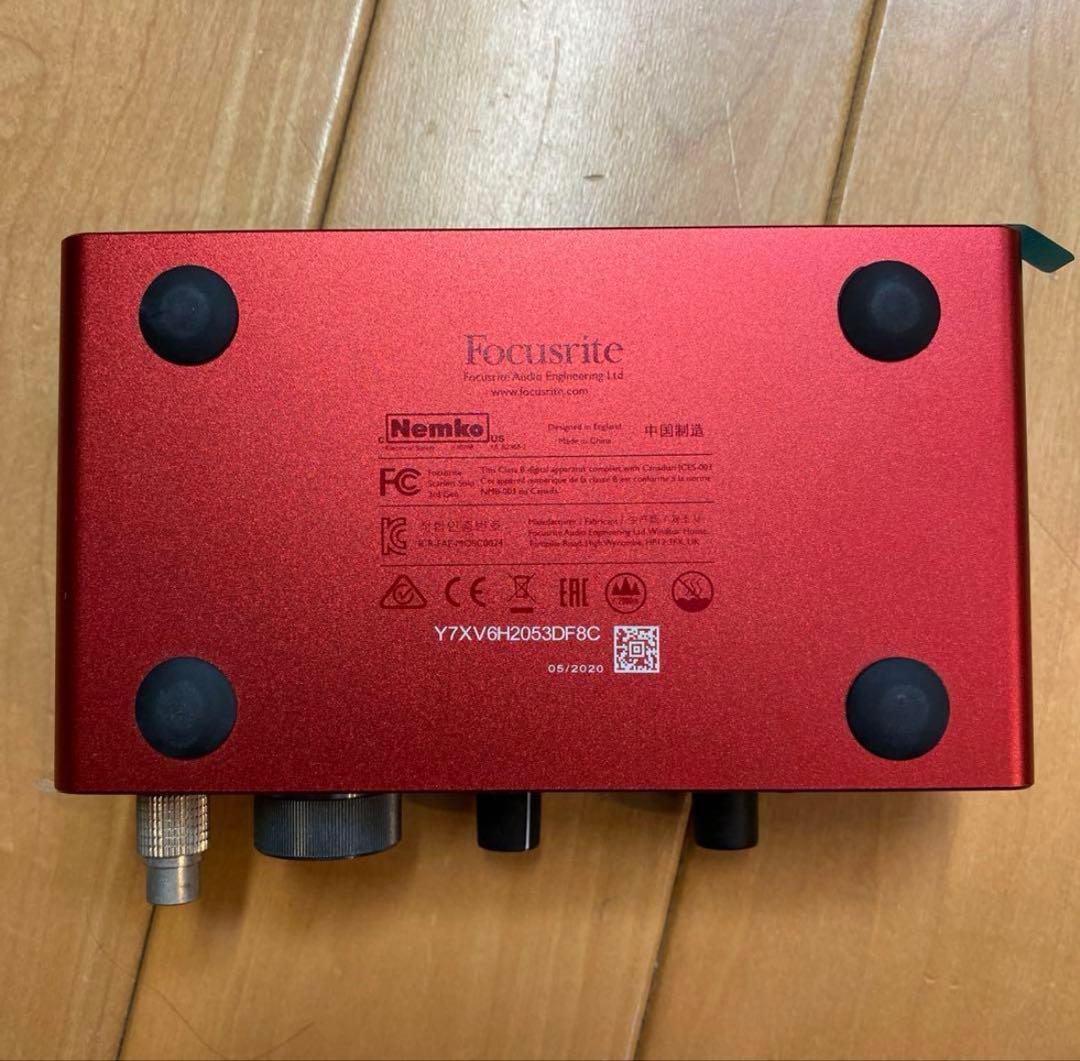 Focusrite Scarlett Solo 第3世代