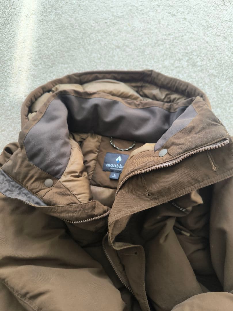 mont-bell ハスキーコート L ブラウン