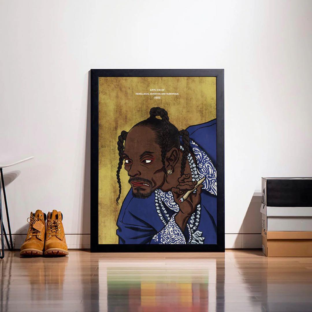 \"Tha D.O.G.G.\"（アップルバム）浮世絵 A1 Poster